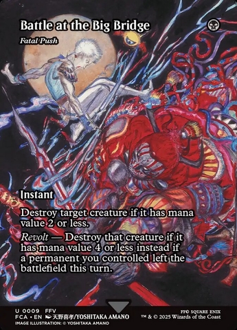 Magic the Gathering - Final Fantasy Through the Ages - Battle at the Big Bridge (Fatal Push)