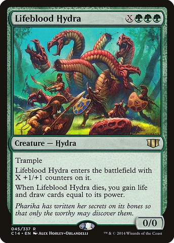 Magic: The Gathering - Commander 2014 - Lifeblood Hydra (45)