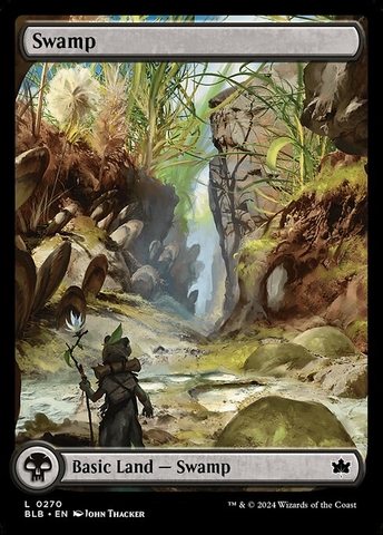 Magic: The Gathering - Bloomburrow - Swamp (270) Foil