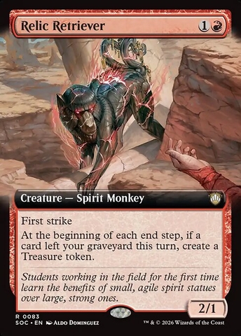 Magic: The Gathering - Secrets of Strixhaven Commander - Relic Retriever (83)