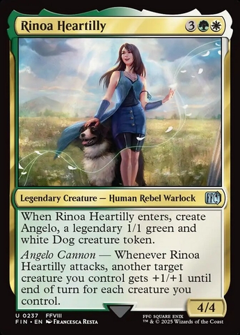 Magic the Gathering - Final Fantasy - Rinoa Heartilly