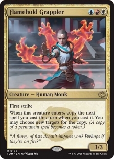Magic the Gathering - Tarkir: Dragonstorm - Flamehold Grappler