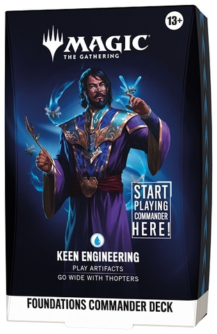 [Pre-Order] Magic: The Gathering - Foundations Commander - Commander Deck: Keen Engineering