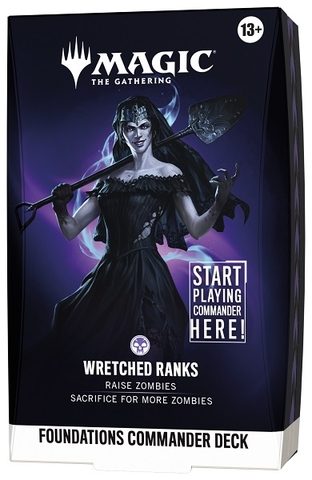 [Pre-Order] Magic: The Gathering - Foundations Commander - Commander Deck: Wreched Ranks