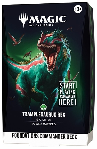 [Pre-Order] Magic: The Gathering - Foundations Commander - Commander Deck: Tramplesaurus Rex