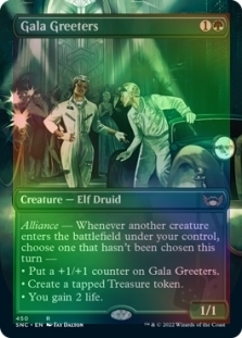 Magic the Gathering - Streets of New Capenna - Gala Greeters (Borderless) FOIL
