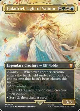 Magic the Gathering - Commander Deck - Galadriel, Light of Valinor