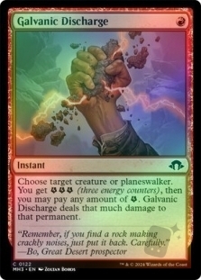 Magic the Gathering - Modern Horizons 3 - Galvanic Discharge FOIL