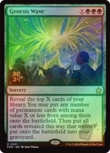 Magic the Gathering - Foundations - Genesis Wave (Prerelease FOIL)