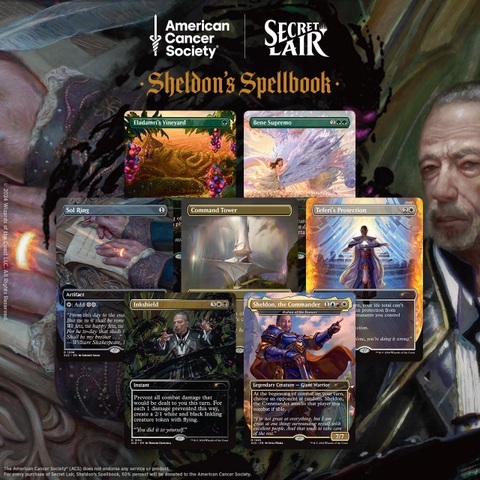 Magic the Gathering - Secret Lair - Sheldon's Spellbook