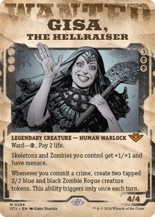 Magic the Gathering - Outlaws of Thunder Junction - Gisa, the Hellraiser (Showcase)
