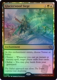 Magic the Gathering - Tarkir: Dragonstorm - Glacierwood Siege FOIL