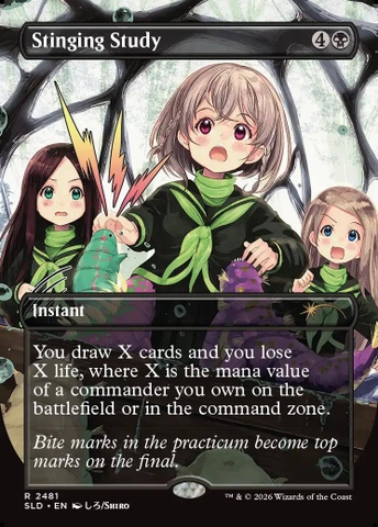 Magic the Gathering - Secret Lair: Back to School Superdrop - Mahō Gakuin Seishun Hakusho