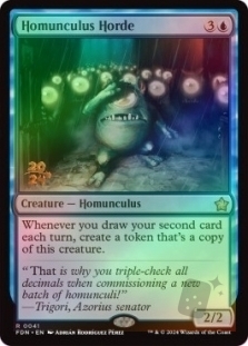 Magic the Gathering - Foundations - Homunculus Horde (Prerelease FOIL)
