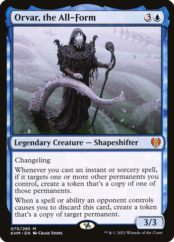 Magic the Gathering - Kaldheim - Orvar, the All-Form