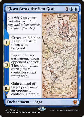 Magic the Gathering - Theros: Beyond Death - Kiora Bests the Sea God