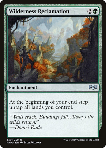 Magic the Gathering - Ravnica Allegiance - Wilderness Reclamation