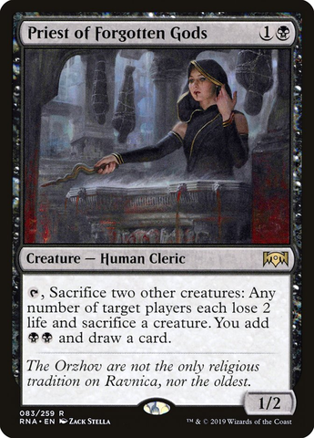 Magic the Gathering - Ravnica Allegiance - Priest of Forgotten Gods