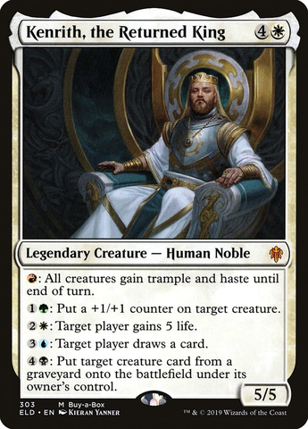 Magic the Gathering - Throne of Eldraine - Kenrith, the Returned King