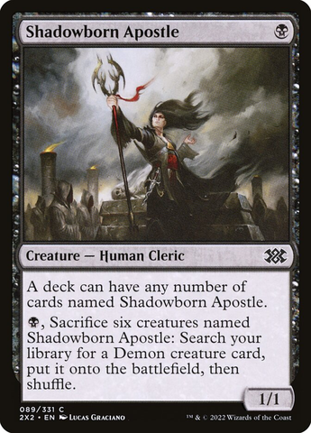Magic the Gathering - Double Masters 2022 - Shadowborn Apostle