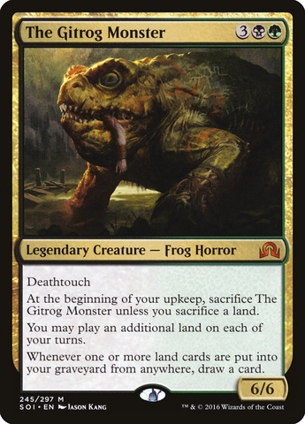 Magic the Gathering - Shadows over Innistrad - The Gitrog Monster