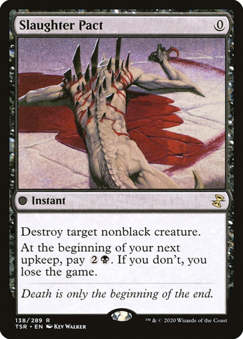 Magic the Gathering - Time Spiral: Remastered - Slaughter Pact