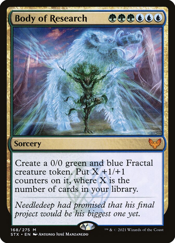 Magic the Gathering - Strixhaven: School of Mages - Body of Research