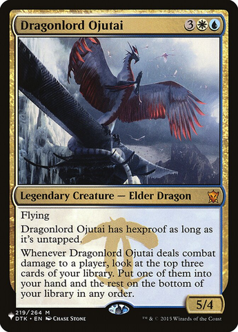 Magic the Gathering - Mystery Booster/The List - Dragonlord Ojutai