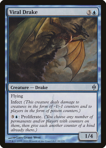 Magic the Gathering - New Phyrexia - Viral Drake
