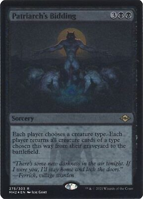 Magic the Gathering - Modern Horizons 2 - Patriarch's Bidding - FOIL ETCHED