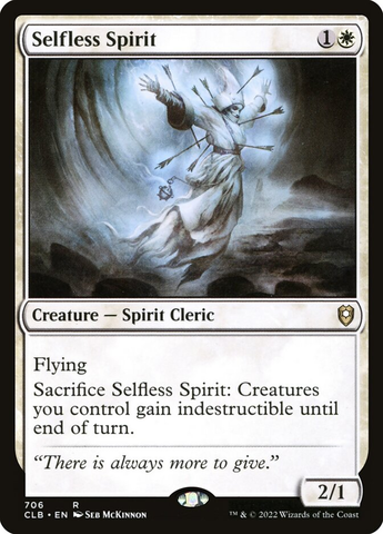 Magic the Gathering - Commander Legends: Battle for Baldur's Gate - Selfless Spirit