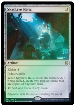 Magic the Gathering - Zendikar Rising  - Skyclave Relic  - FOIL