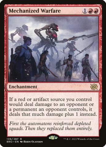 Magic the Gathering - The Brothers' War  - Mechanized Warfare