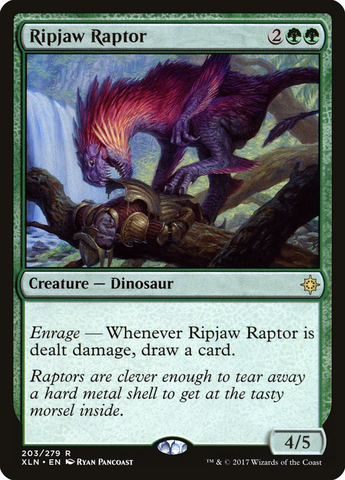 Magic the Gathering - Ixalan - Ripjaw Raptor