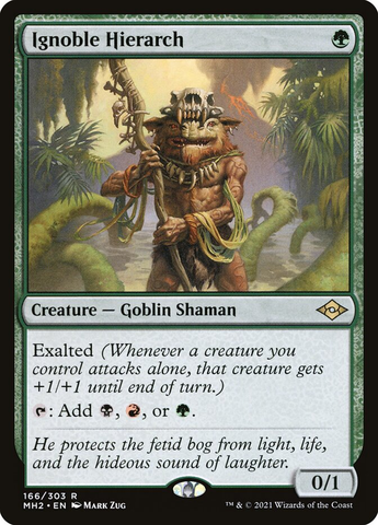 Magic the Gathering - Modern Horizons 2 - Ignoble Hierarch