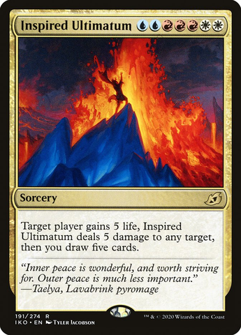 Magic the Gathering - Ikoria: Lair of Behemoths - Inspired Ultimatum
