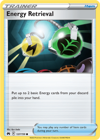 Pokemon TCG - Sword & Shield: Crown Zenith - Energy Retrieval