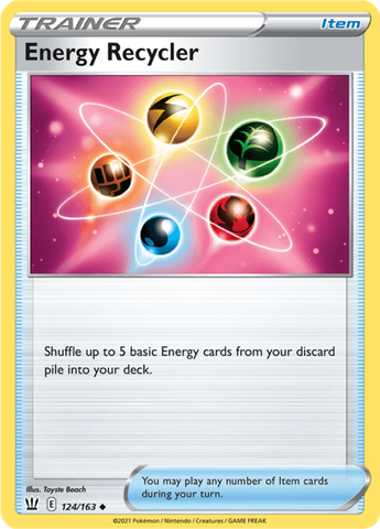 Pokemon TCG  - Sword & Shield: Battle Styles - Energy Recycler