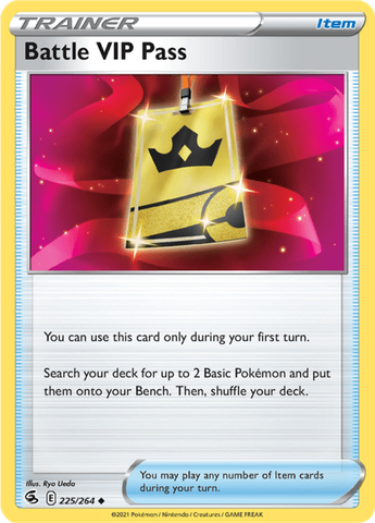Pokemon TCG - Sword & Shield: Fusion Strike  - Battle VIP Pass
