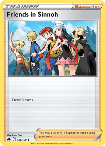 Pokemon TCG - Sword & Shield: Crown Zenith - Friends in Sinnoh