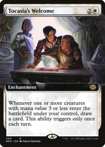 Magic the Gathering - The Brothers' War - Tocasia's Welcome (Extended Art)