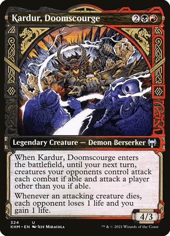 Magic the Gathering - Kaldheim - Kardur, Doomscourge (Showcase)
