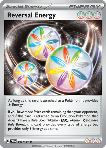 Pokemon TCG  - Scarlet and Violet: Paldea Evolved - Reversal Energy