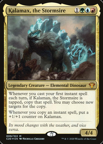 Magic the Gathering - Commander Card Set - Kalamax Instant