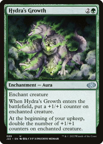 Magic the Gathering - Jumpstart 2022 - Hydra's Growth