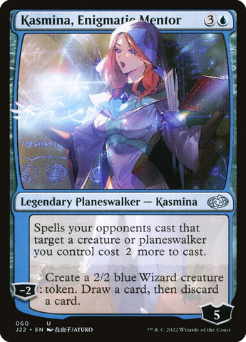 Magic the Gathering - Jumpstart 2022 - Kasmina, Enigmatic Mentor