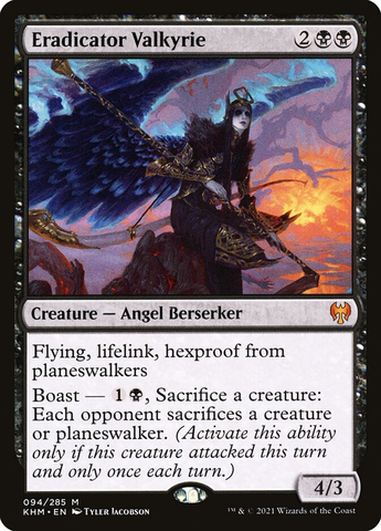 Magic the Gathering - Kaldheim - Eradicator Valkyrie