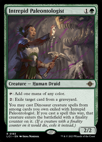 Magic the Gathering - The Lost Caverns of Ixalan - Intrepid Paleontologist