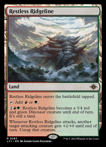Magic the Gathering - The Lost Caverns of Ixalan - Restless Ridgeline