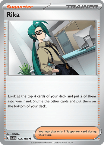 Pokemon TCG - Scarlet & Violet: Paradox Rift - Rika - 172/182